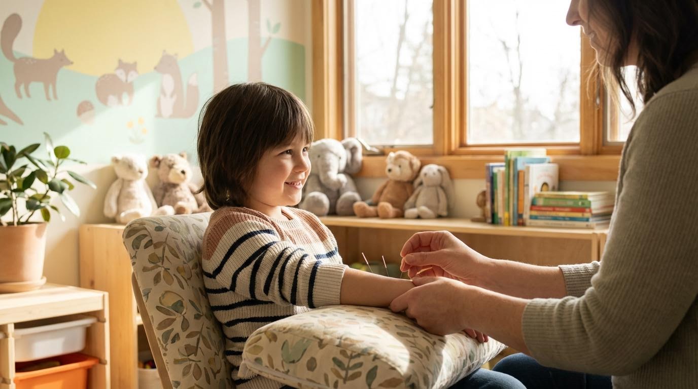 Kindergesundheit – Akupunktur bei Darm-Hirn-Störungen